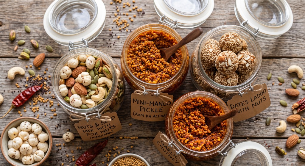 Niram Foods Artisanal Clamp Jars and Provisions