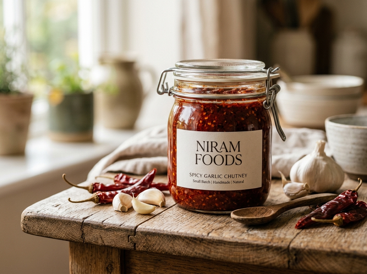 Elemntal's Spicy Garlic Chutney